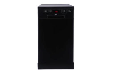 Bush DWSL145W Slimline Dishwasher - Black